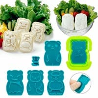 CuteZcute Animal Palz set - for making pocket sandwiches and moulding eggs - available in the UK exclusively from the Eats Amazing Shop - click here to buy