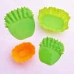 Lettuce Silicone Cups and Dividers for Bento from Eats Amazing UK
