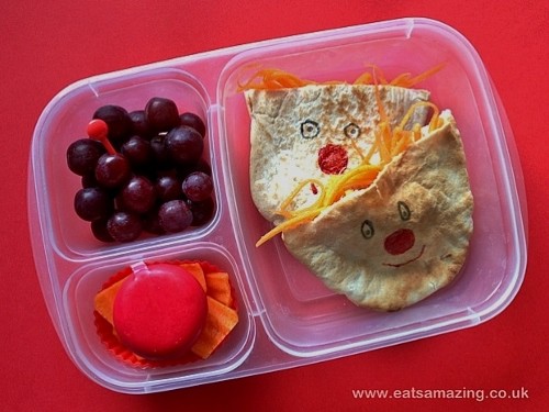 Eats Amazing - Red Nose Day Pitta Pocket Lunch