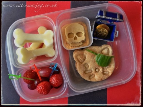 Eats Amazing - Themed Bento Lunch for Interntational Talk Like a Pirate Day