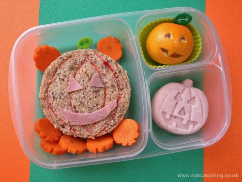 Eats Amazing - Pumpkin Themed Lunch for Halloween