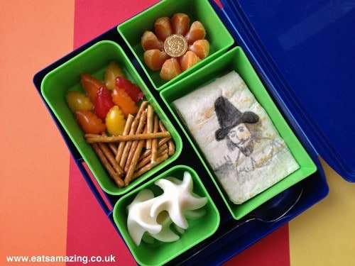 Eats Amazing - Guy Fawkes themed lunch for bonfire night