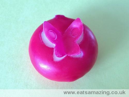 Eats Amazing - Babybel decorated with a butterfly cut from the wax