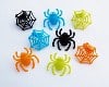 bright spider and web cupcake rings Thumbnail
