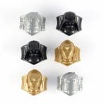 Star Wars Cupcake Rings from the Eats Amazing UK Bento Shop - with Darth Vader R2D2 and C3PO designs - fun cake decorations