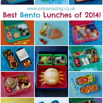 The Best Fun and Creative Bento School Lunches for Children from Eats Amazing UK