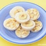 Frozen Banana Yoghurt Bites recipe - Simple healthy snack idea with only 3 ingredients - easy recipe for kids from Eats Amazing UK