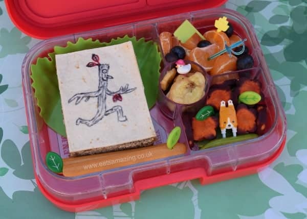 Stick Man Themed Book Bento Lunch from Eats Amazing UK - healthy and fun kids food