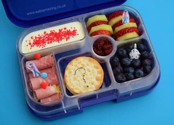 Where's Wally Book Bento Lunch for World Book Day from Eats Amazing UK
