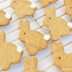Easter Bunny Carrot Biscuits Recipe - fun project for kids to bake this Easter
