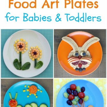 Fun, healthy and easy Food Art Plates for kids with full instructions from Eats Amazing UK