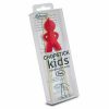 Fred Chopstick Kids Red Boy Silicone Rubber Chopstick Holder - Trainer from the Eats Amazing UK Bento Accessory Shop