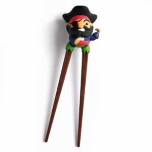 Gama Go Peg Leg Pirate Chopsticks - Training Chopsticks set for Kids from the Eats Amazing UK Bento Accessories Shop