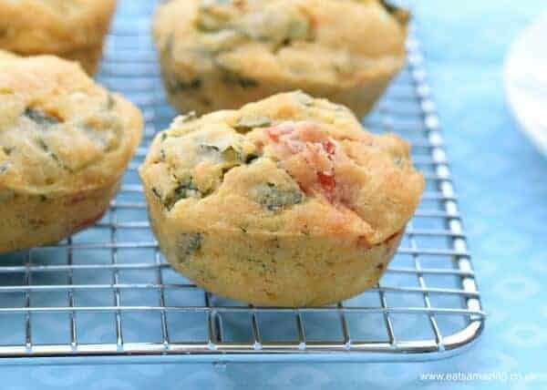 Breakfast Corn Muffins recipe - a yummy family friendly healthy breakfast idea that is great for cooking with kids