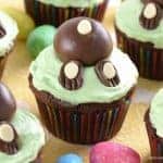 Super fun Easter Bunny Cupcakes - these are easy to make and the kids love them