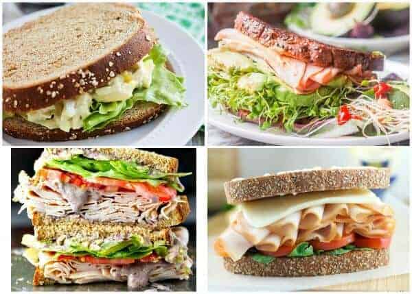 Over 140 Sandwich Filling Ideas to keeo packed lunches interesting 2