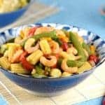 Quick and easy sweet chilli prawn stir fry - a great midweek healthy family meal idea that kids will love - Eats Amazing UK
