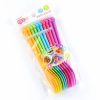 Set of 10 rainbow forks from the Eats Amazing Bento UK Shop - perfect for packed lunches and bento boxes