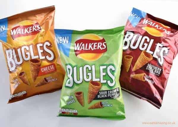 Fun Food Game Ideas from Eats Amazing UK with new Walkers Bugles crisps