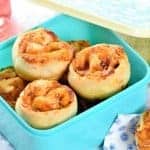Easy muffin tin pizza whirl rolls made with pizza base mix - great for freezing for kids school lunch boxes - Eats Amazing UK