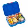 Buy the Yumbox Classic divided lunch box in Baja Blue from the Eats Amazing UK bento shop - fun kids bento boxes