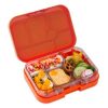 Buy the Yumbox Classic divided lunch box in Papaya Orange from the Eats Amazing UK bento shop - fun kids bento boxes