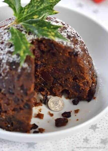 Delicious traditional Christmas Pudding recipe - an old family recipe passed down from from my Gran - Eats Amazing UK
