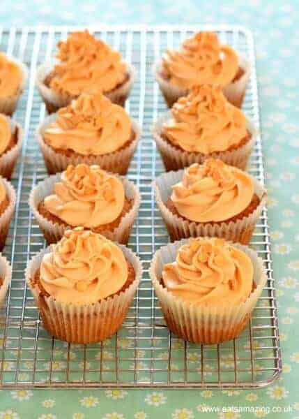 Easy salted caramel cupcakes recipe with homemade salted caramel buttercream icing - a gorgeous dessert for any party