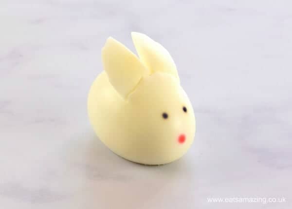 Easy Boiled Egg Animals Fun Food Tutorial from Eats Amazing UK - Boiled Egg Bunny Rabbit