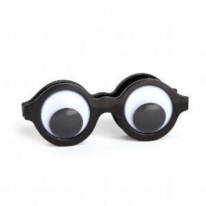 Gamago googly eyes bag clip from the Eats Amazing UK Bento Shop - for sealing bags and packets of food