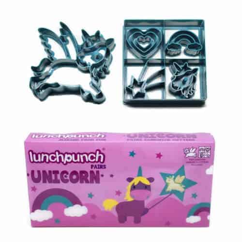 Lunch Punch Sandwich Cutters Set of 2 - Unicorn - from the Eats Amazing UK Bento Shop - making healthy food fun for kids