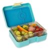 Yumbox Mini Snack Box - Leakproof Snack Box for Waste Free Lunches from the Eats Amazing UK Bento Shop - Cannes Blue