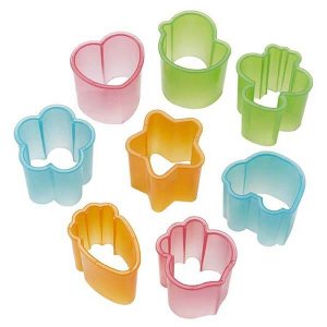 Bento Cutters - Set of 8 from the Eats Amazing Shop - UK Bento Accessories