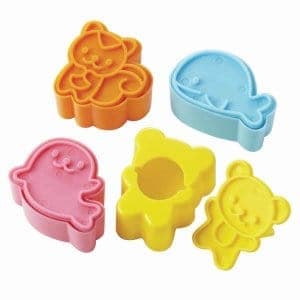 Mini Animal Stamped Sandwich Cutters - Set of 4 from the Eats Amazing Shop - UK Bento Accessories