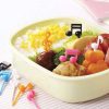 Music Notes Bento Food Picks - Set of 16 from the Eats Amazing Shop - Fun Kids Bento Accessories UK