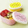 Polka Dot Mini Snack Boxes - Set of 2 from the Eats Amazing Shop - Fun Kids Bento Accessories UK