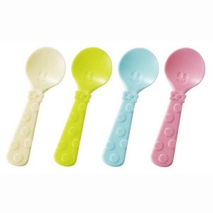 Small Happy Lunchbox Spoons - Set of 12 from the Eats Amazing Shop - UK Bento Accessories
