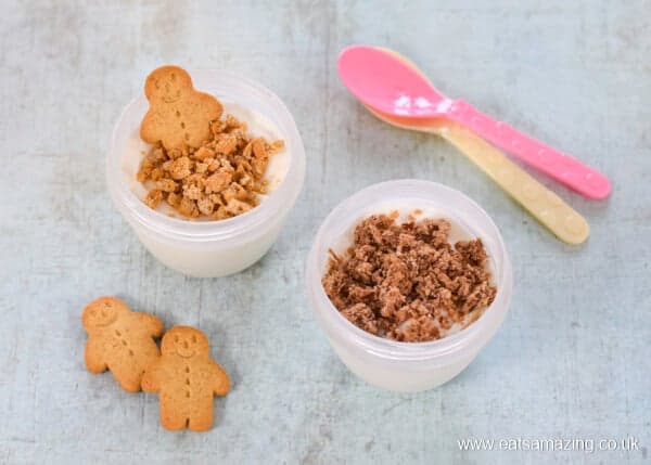8 healthy yogurt toppings for kids - crushed Organix snacks - Eats Amazing UK