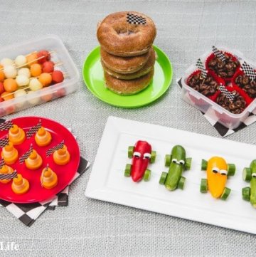 Disney Cars Picnic Recipes - healthy fun food for kids that makes great cars party food ideas too - Eats Amazing UK