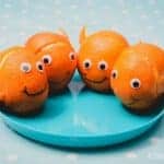 Finding Nemo themed picnic with 6 fun recipes - perfect for Nemo party food ideas - cute and easy Nemo satsumas