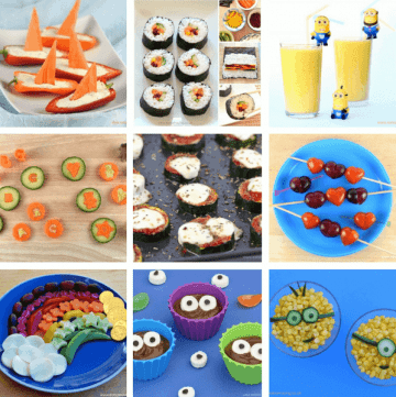 10 cute and easy fun vegetable snacks for kids - get them eating more vegetables with these brilliant fun food recipes and tutorials - Eats Amazing UK