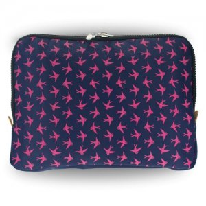 Yumbox Poche Insulated Lunch Bag from the Eats Amazing UK Bento Shop - the perfect lunch bag to fit the Yumbox bento box and keep it cool - Pretty Birds Design