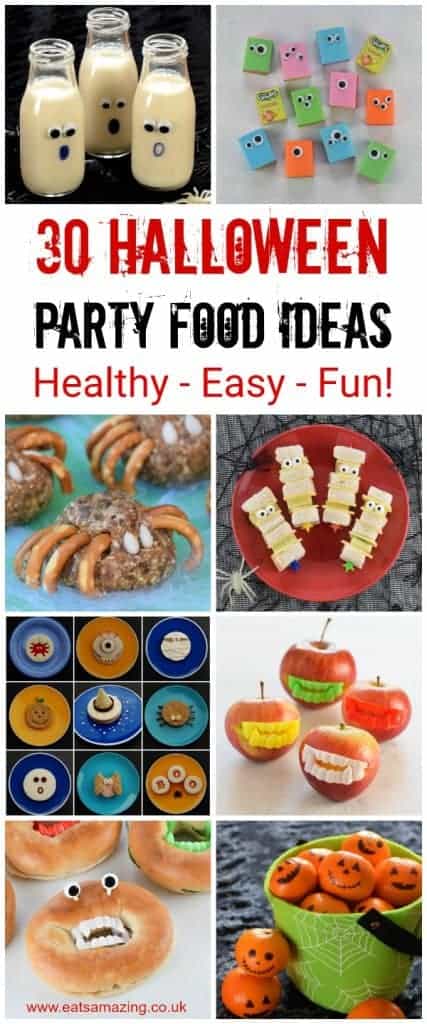 30 Healthy Halloween Party Food Ideas for Kids - Eats Amazing.