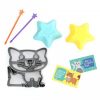 Cat Lunch Punch Sandwich Cutter set from the Eats Amazing UK Bento Shop - Cat sandwich cutter and fun food kit