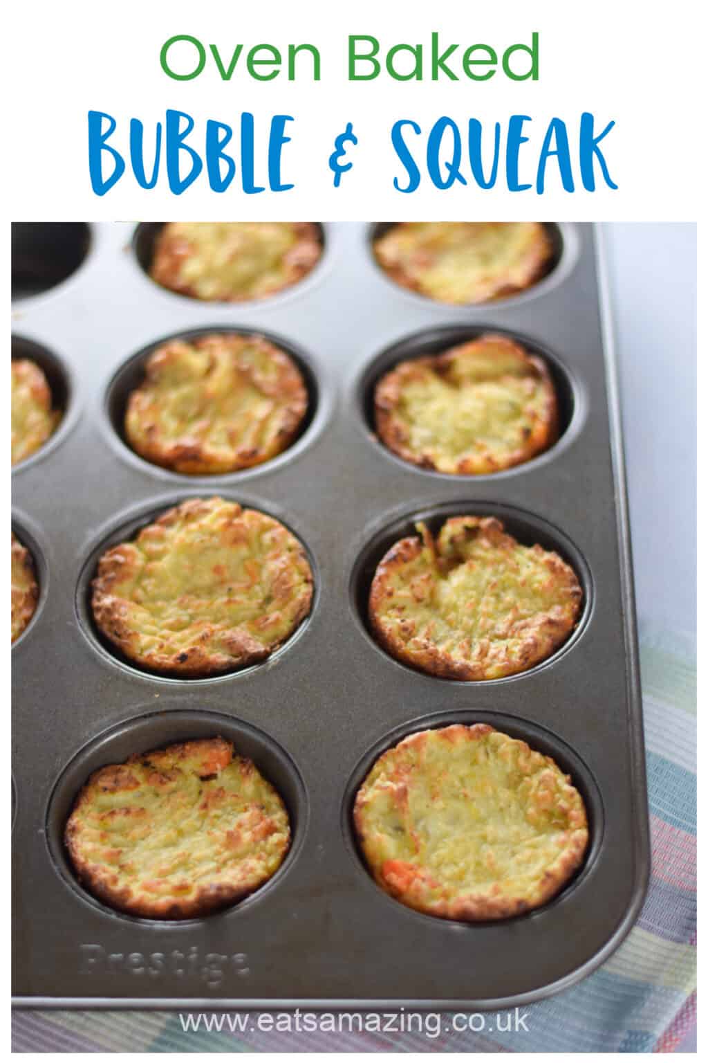 Easy Organic Oven Baked Bubble & Squeak Bites Recipe Eats Amazing.