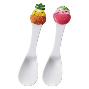Cute Fruit Friends Spoons - Set of 2 - Eats Amazing UK