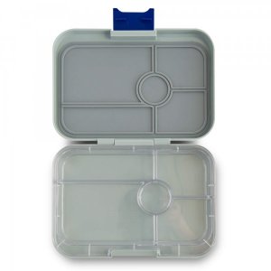 Flat Iron Grey Tapas 5 larger Yumbox bento box for kids and adults from the Eats Amazing UK Bento Shop