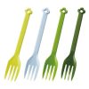 Flower Forks - Set of 8 - Green - Eats Amazing UK Shop