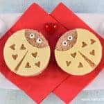 How to make love bug sandwiches fun food tutorial with step by step photos - cute kids food for Valentines Day from Eats Amazing UK