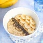 Super easy microwave porridge recipe - quick sugar free breakfast idea from Eats Amazing UK